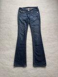 True Religion Boot Cut Low Waist Jeans 25