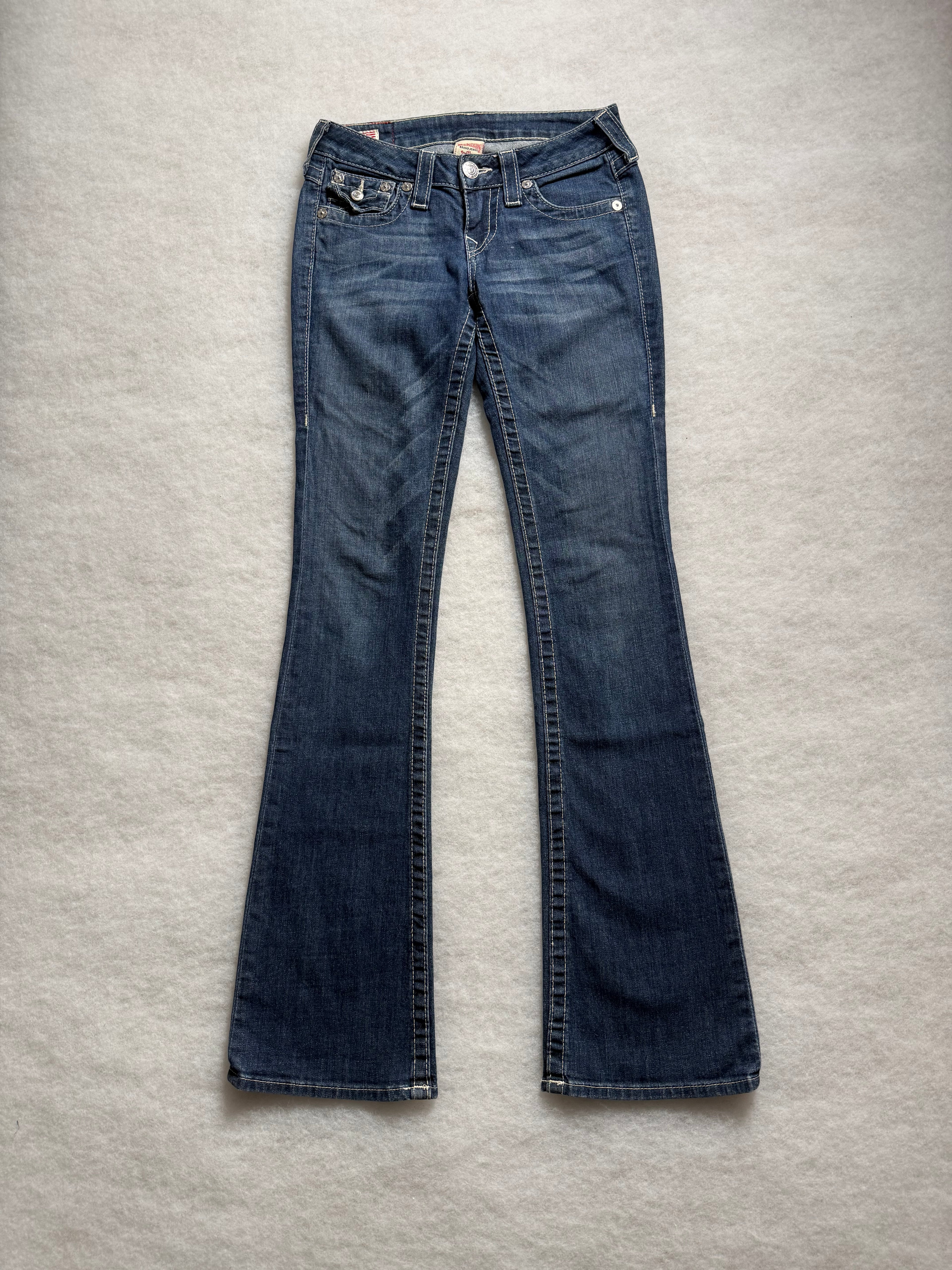 True Religion Boot Cut Low Waist Jeans 25