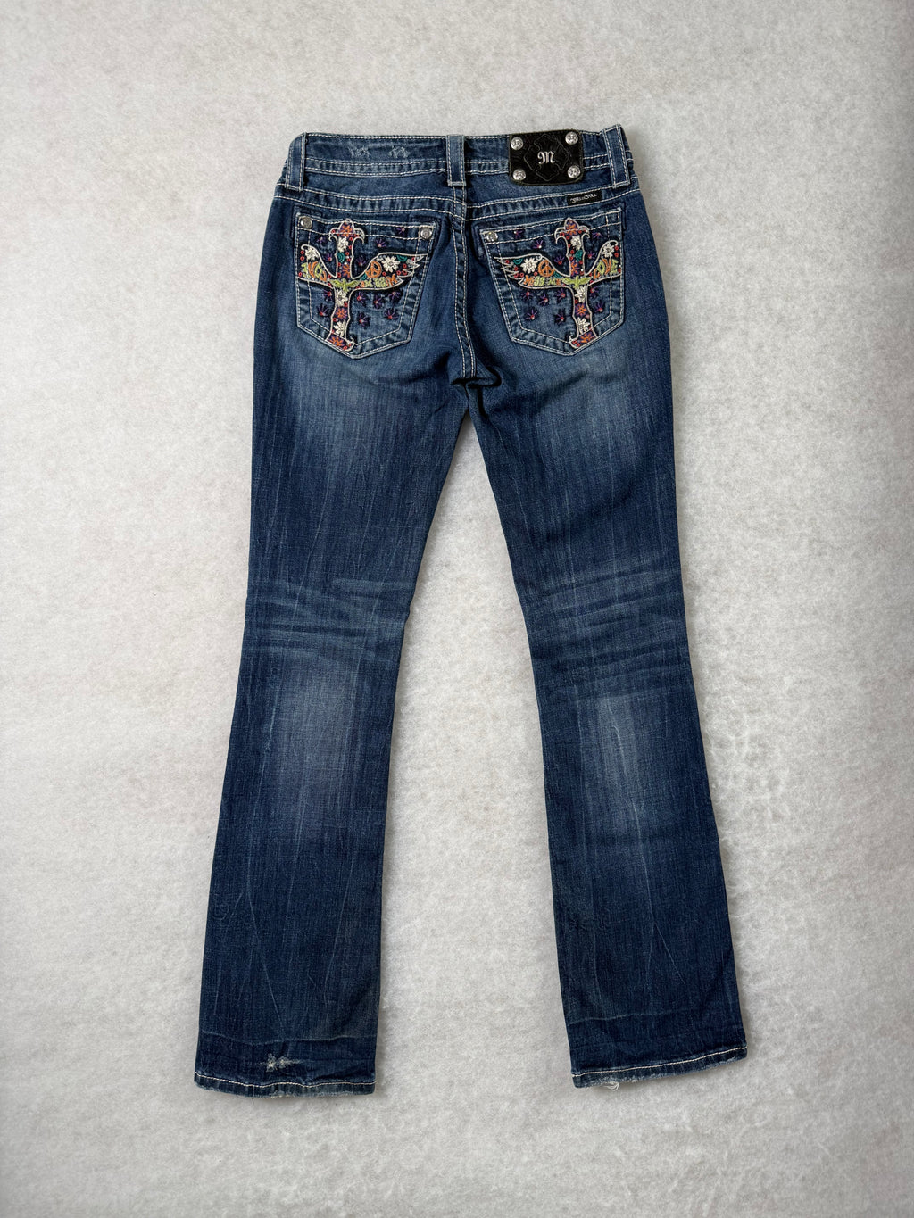 Miss Me Boot Cut Low Waist Jeans