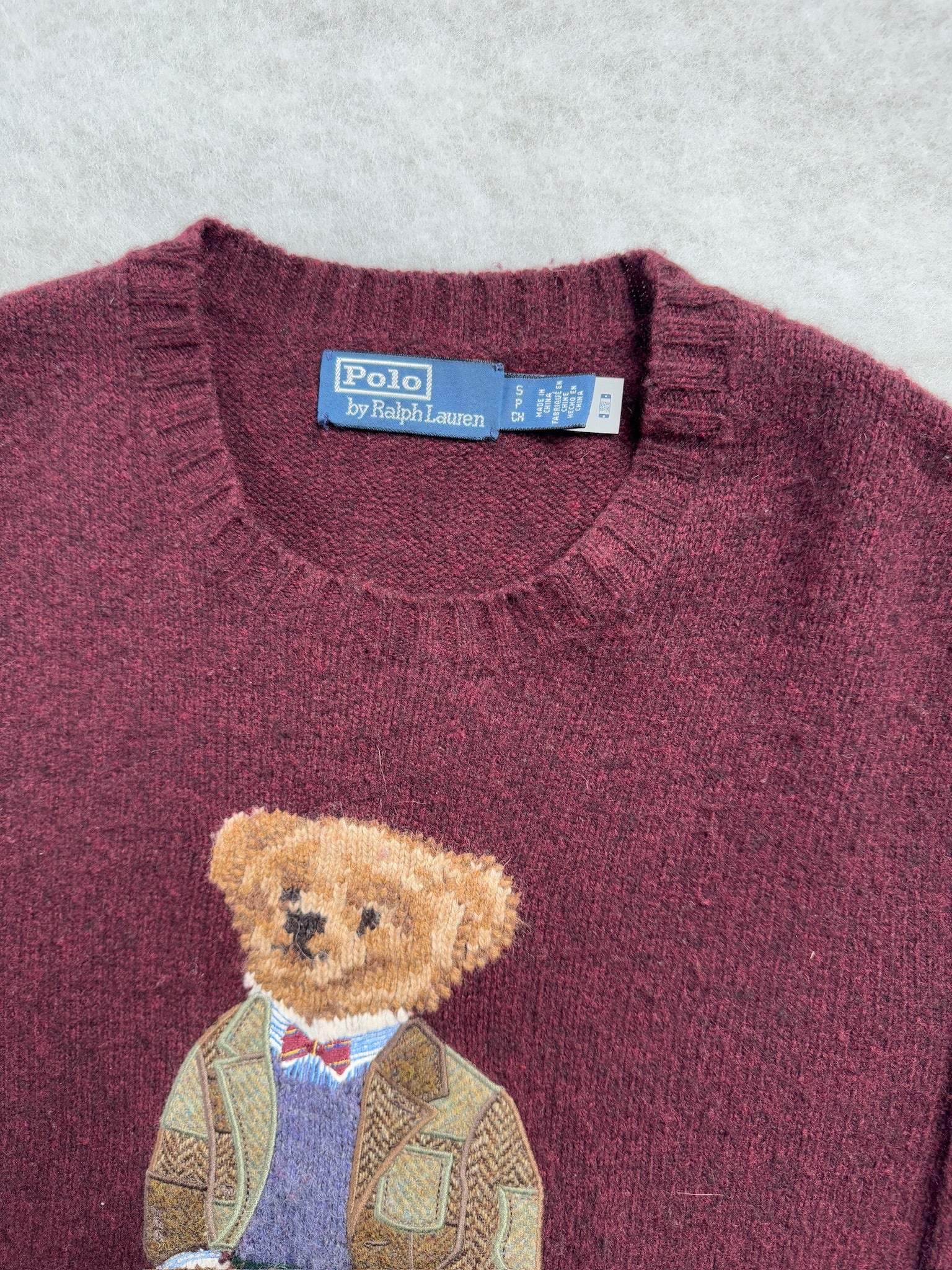 Ralph Lauren Strickpullover mit Polo Bär