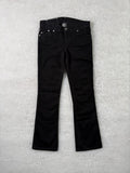 Victoria Beckham Boot Cut Low Waist Jeans