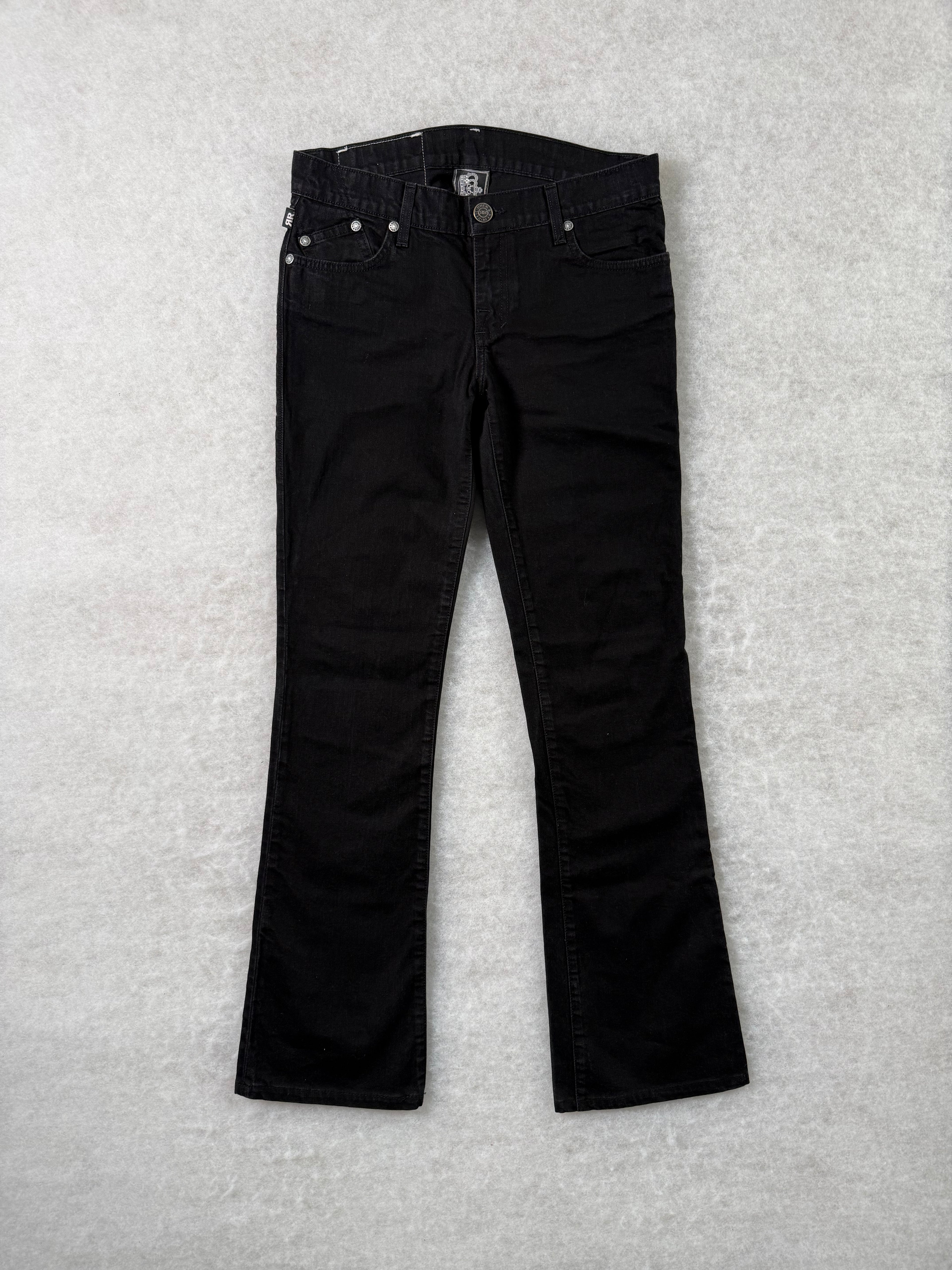 Victoria Beckham Boot Cut Low Waist Jeans