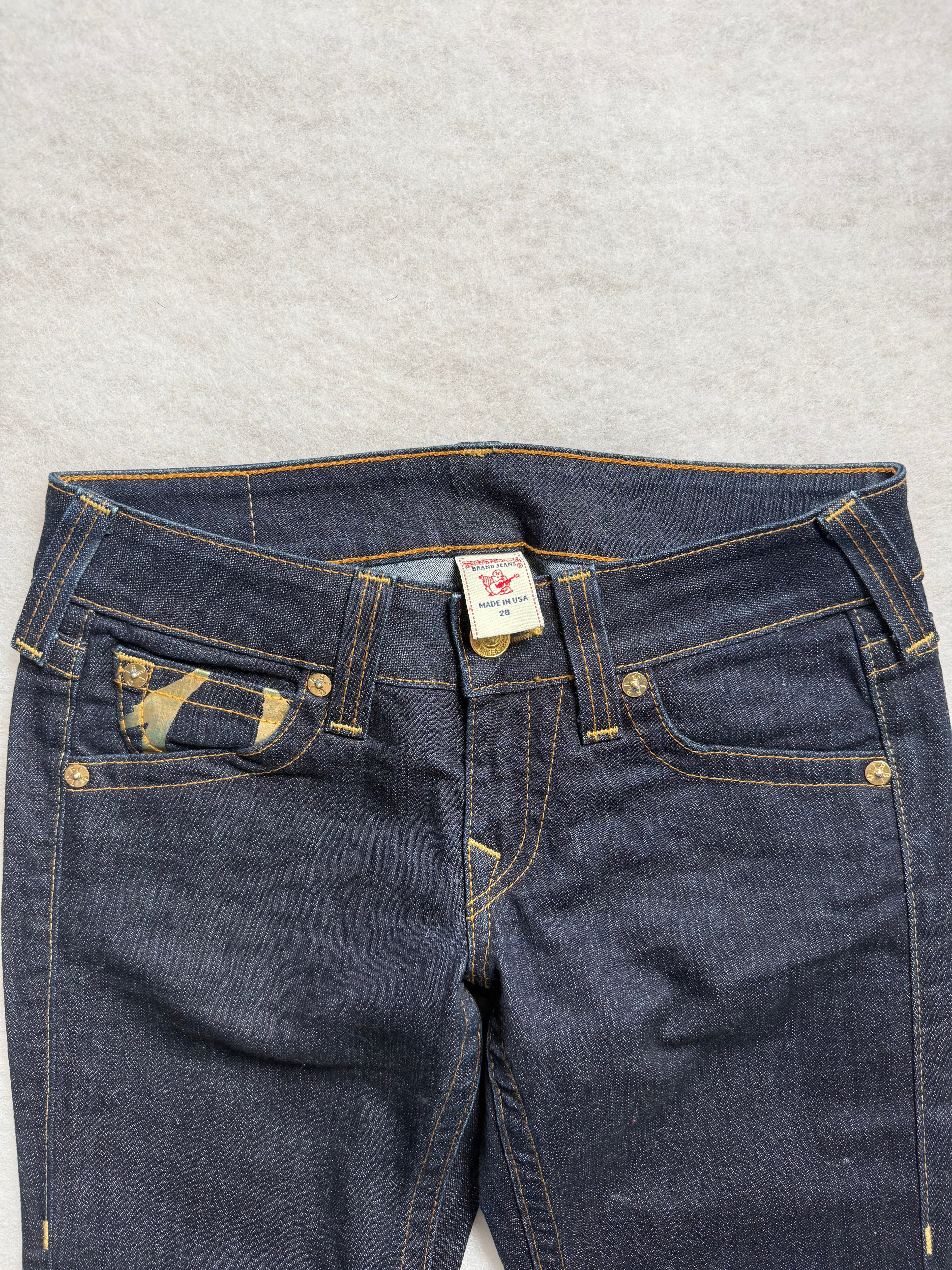 True Religion Boot Cut Low Waist Jeans 28