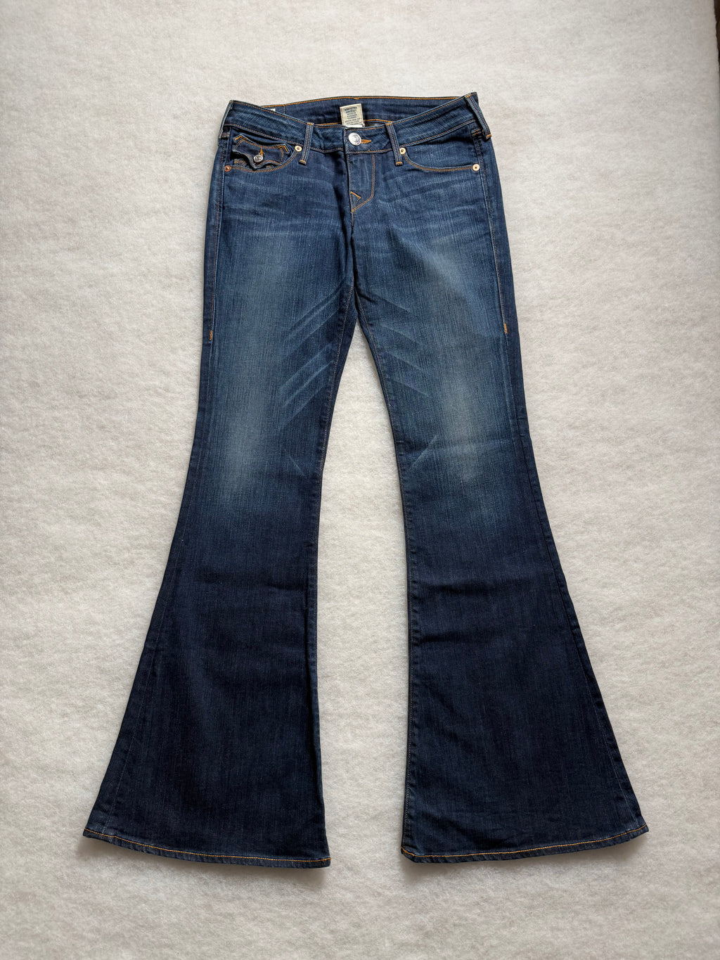 True Religion Boot Cut Low Waist Jeans 28