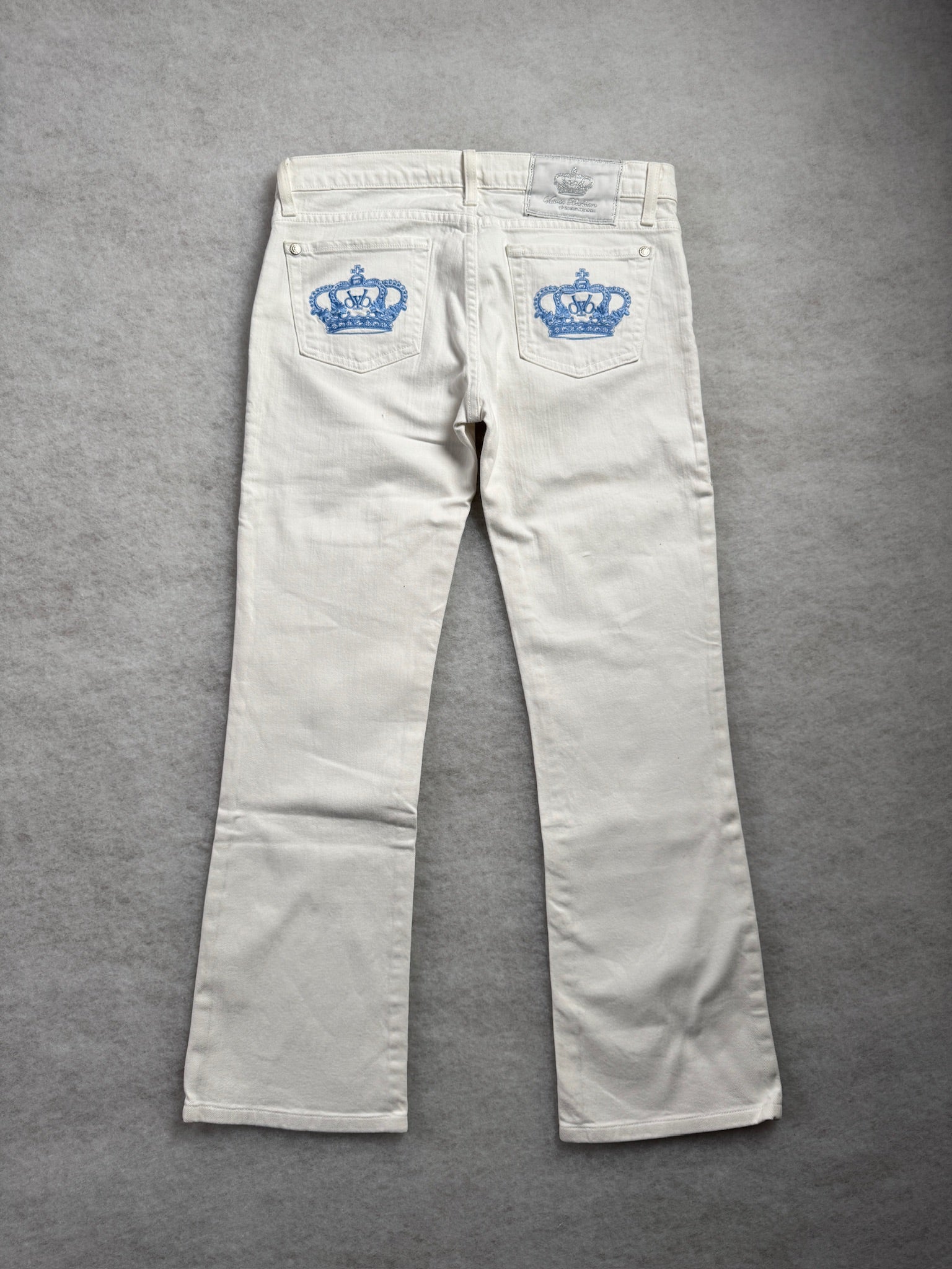Victoria Beckham Boot Cut Low Waist Jeans 29