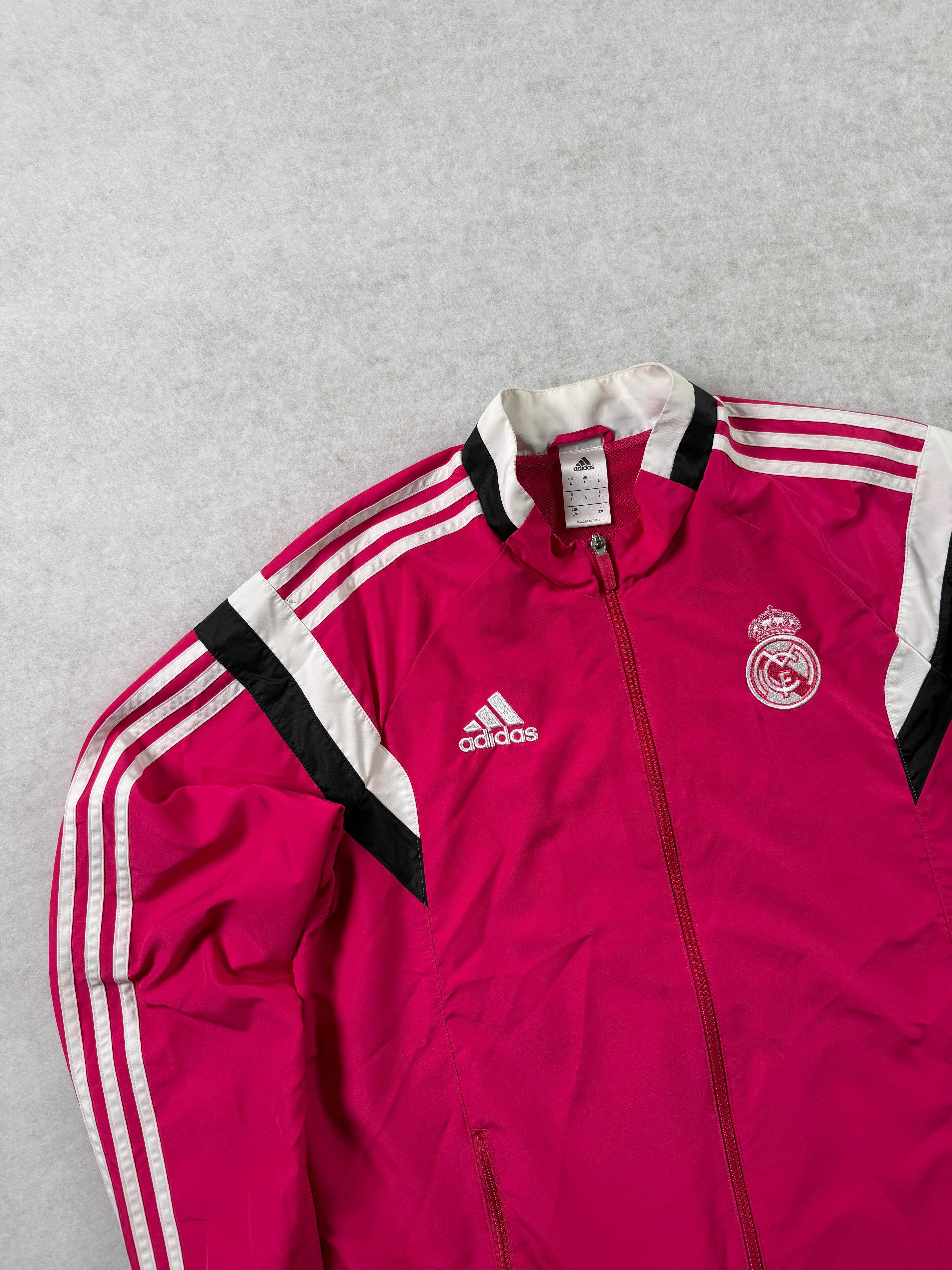Adidas Real Madrid Track Jacke Windbreaker