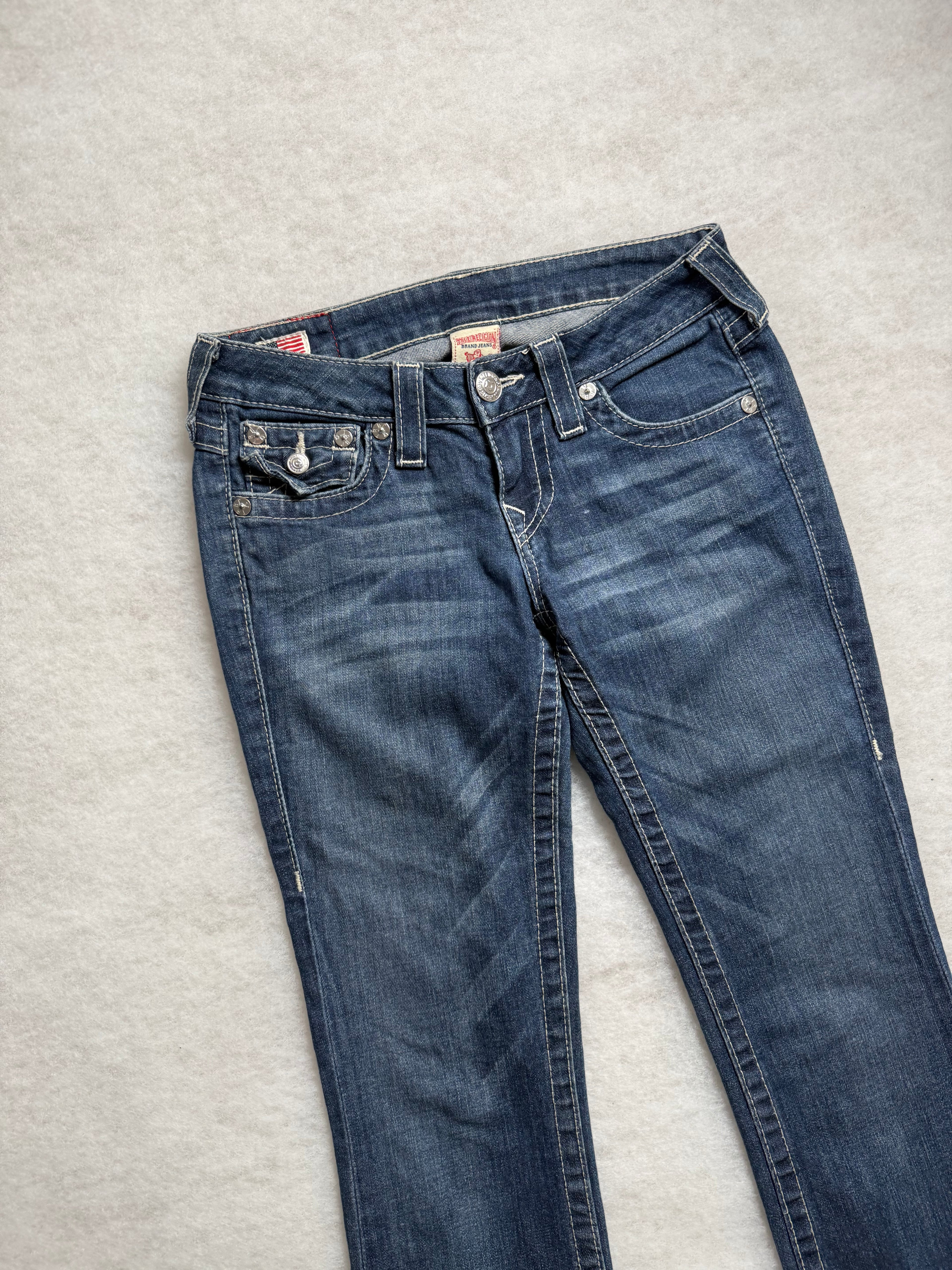 True Religion Boot Cut Low Waist Jeans 25